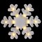 Northlight 9.5" LED Lighted White Snowflake Christmas Marquee Sign